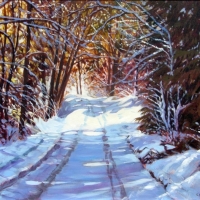 Valley Road in Winter Valley Road in Winter