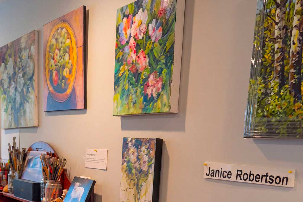 Janice Robertson Studio Tour, Artist, Painter, Canadian