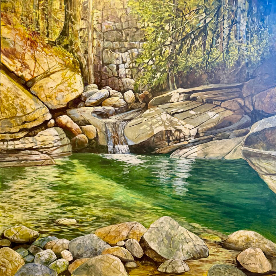 Newest Painting by Janice Robertson